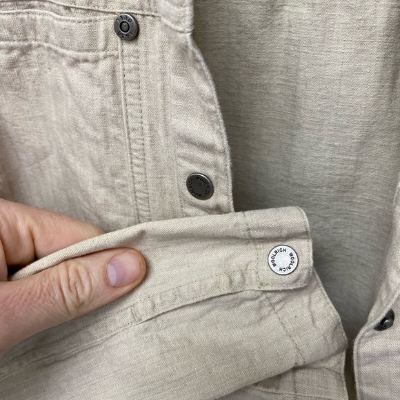 VTG Woolrich Women’s Large Cream Trucker Jacket - Picture 4 of 4